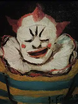 Clown du cirque Fernando, de Joseph Faverot (c. 1885)