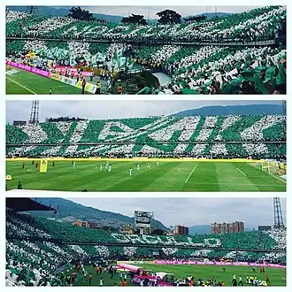 Recibimiento previo a la semifinal vuelta