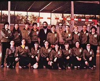 Club Balonmano Rancho Castelldefels (1979-1980). División de Honor Femenina.