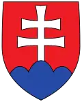 Escudo de Eslovaquia en 1993.