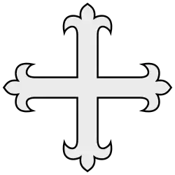 Cruz florenzada o floronada[9]​