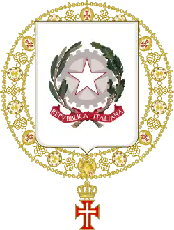 Luigi Einaudi, Presidente de la República de Italia .