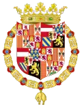 Escudo de Felipe I (Rey de Castilla con Juana) (1504-1506)