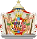 Gran escudo del Reino de Prusia (1702-1708)