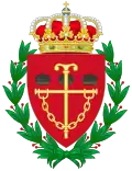 Escudo de Santo Domingo de Silos (Burgos)