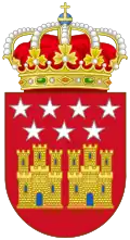 Escudo de la Comunidad de Madrid.