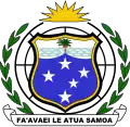 Escudo de armas de Samoa Occidental (1951-1962)