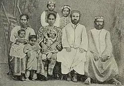 Familia judía de Cochín, India