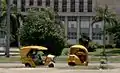Cocotaxis en La Habana, Cuba.