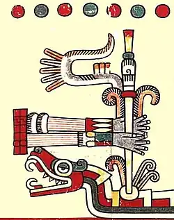 Códice Laud p.41 detalle Uso del Amamalócotl.