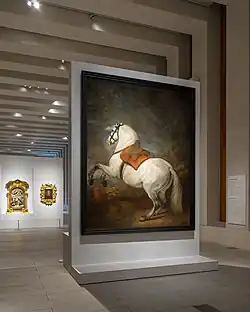 Construcción de techo y diferentes pinturas desplegadas