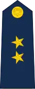 Insignia de Teniente de la Fuerza Aérea.
