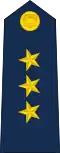Insignia de capitán de la Fuerza Aérea.
