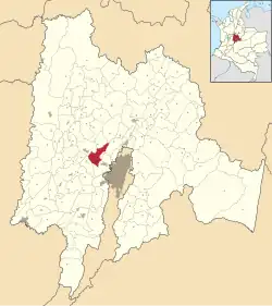 Madrid ubicada en Cundinamarca