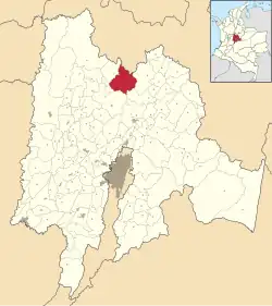 San Cayetano ubicada en Cundinamarca
