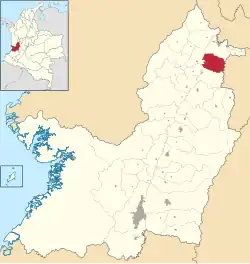 Obando ubicada en Valle del Cauca