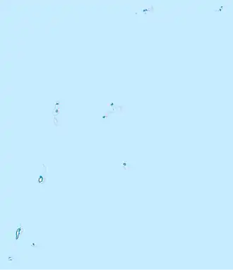 Bajo Nuevo ubicada en San Andrés y Providencia