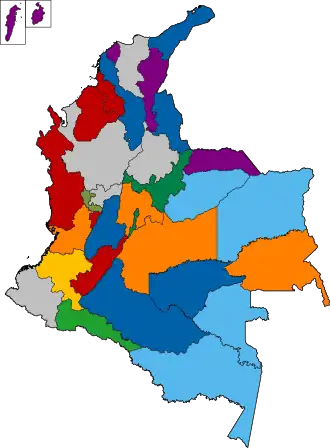 Elecciones regionales de Colombia de 2019
