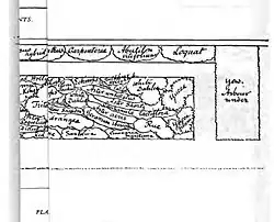 Uno de sus diseños de un jardín de flores.