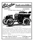 Anuncio del Columbia Eléctrico (1901)
