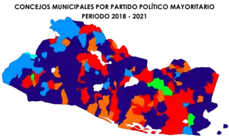Elecciones municipales de El Salvador de 2018