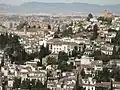 Conjunto Histórico de Granada desde La Alhambra