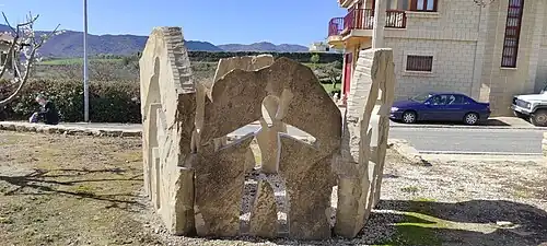 Conjunto escultórico de Félix Zaratiegui en la Calle del Recreo