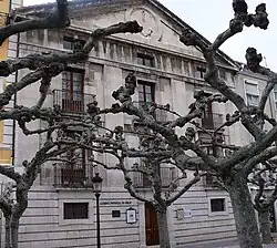 Edificio del antiguo Consulado del Mar en Burgos.