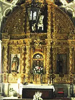 Retablo del altar mayor
