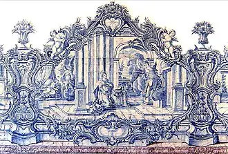 Azulejos no Convento de São Francisco, Olinda