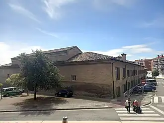 Vista del convento desde el noroeste