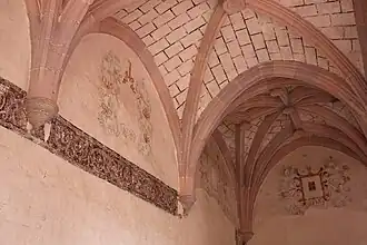 Bóveda del claustro bajo