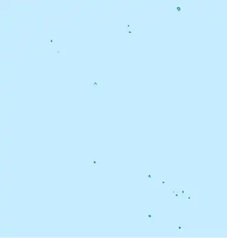 Rarotonga ubicada en Islas Cook