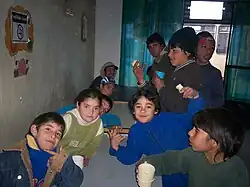 Copa de Leche "Detonador de Sueños". Al cual asisten diariamente más de 60 niños a merendar