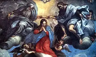 Coronación de María.