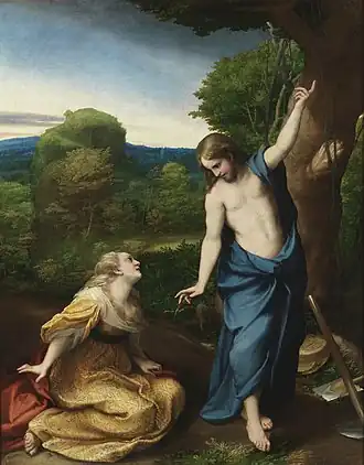 Noli me tangere, de Correggio, ca. 1525.