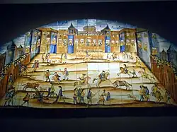 La corrida de toros, Barcelona (1710)