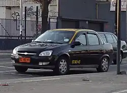 Classic Sedan Taxi