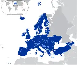 Situación de Consejo de Europa