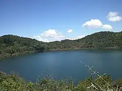 Cráter del Volcán de Ipala, Chiquimula, Guatemala.