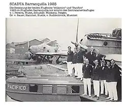 Tripulación Dornier Do J Wal "Pacífico" y "Atlántico"