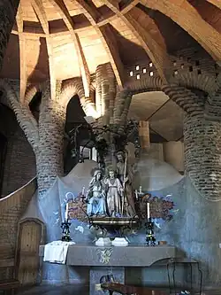 Altar dedicado a la Sagrada Familia