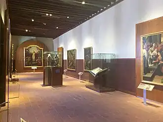 Sala de exposición del museo