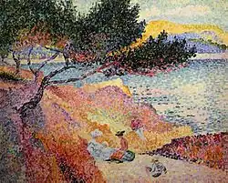 La bahía de Cavalière, 1906–1907