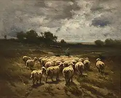 Cruzando las dunas (1904)