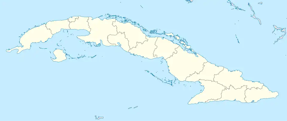 Santiago de Cuba ubicada en Cuba