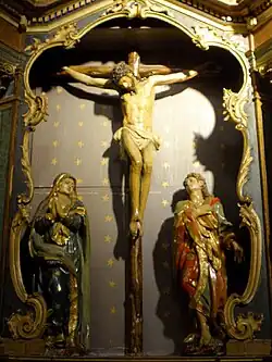 Calvario del convento de la Concepción en Cuellar Segovia en España.