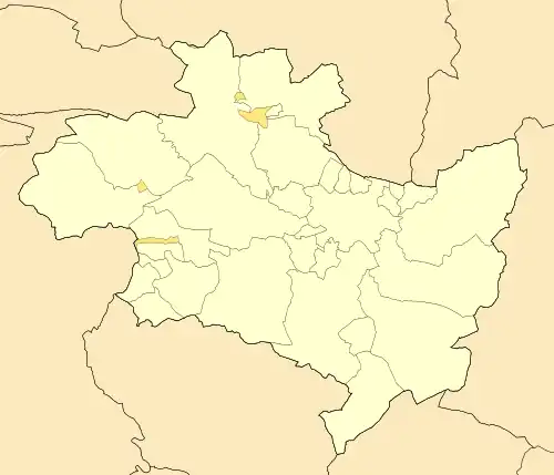 Iza / Itza ubicada en Cuenca de Pamplona