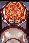 Cúpula principal, interior.