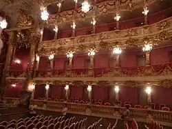 Teatro de Cuvilliés, Munich, de François de Cuvilliés